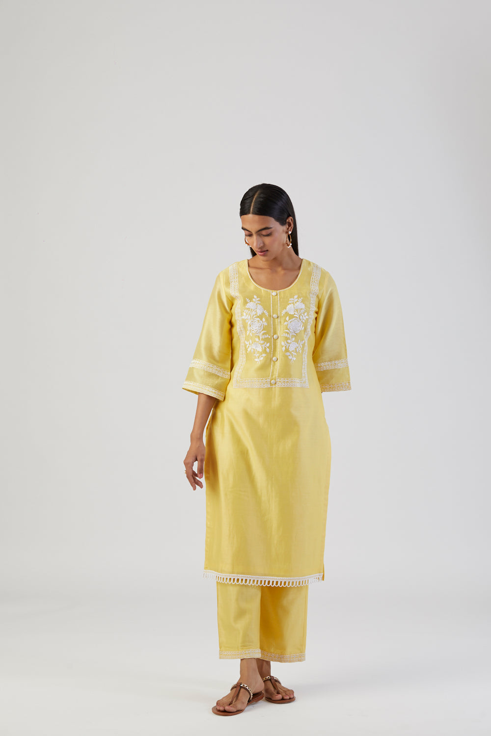 Buy Yellow Kurtas for Women by SRISHTI Online  Ajiocom