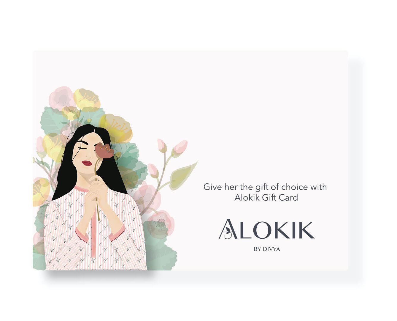 Alokik Gift Card | Shop Online Alokik by Divya
